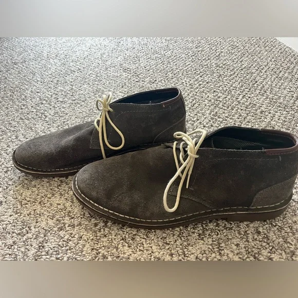 Kenneth Cole Reaction Suede Desert Wind Chukka Boots Size 12M Dark Brown Ankle Kenneth Cole Reaction Size 11 M Brown Suede Desert Wind  main image 3